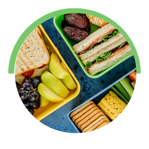 breakfast, lunch, and dinner assistance