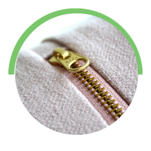 zippers & fasteners